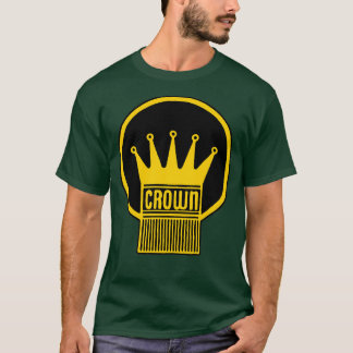 Old Style Crown Black and Yellow T-Shirt