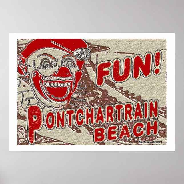 Old Style Pontchartrain Beach Sign (Front)