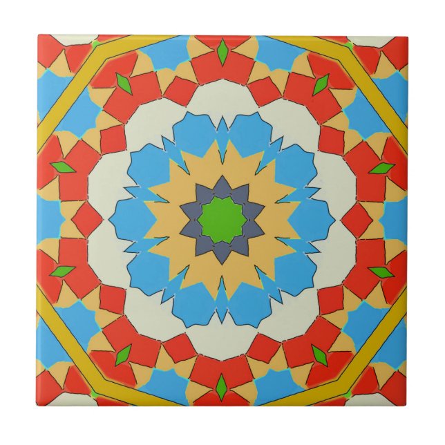 Old Style Spanish Tile Reds (Front)