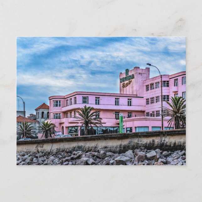 Old Style Waterfront Hotel, Montevideo, Uruguay Postcard (Front)