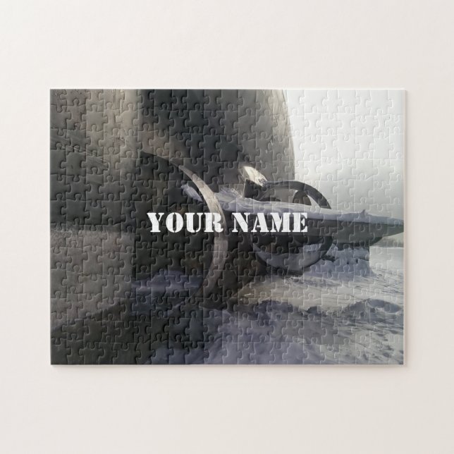 Old Submarine Jigsaw Puzzle (Horizontal)