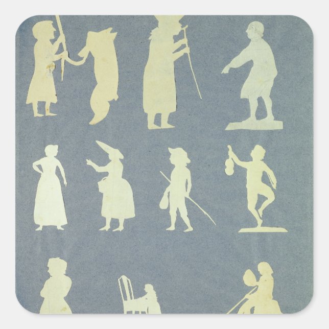 Old Tales Square Sticker (Front)