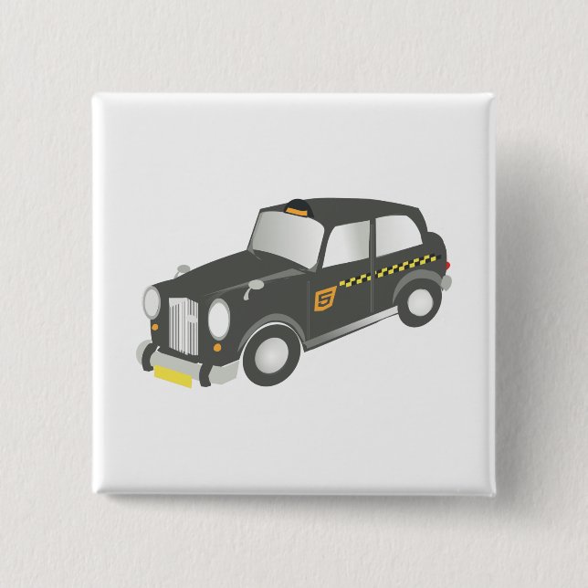 Old Taxi Button (Front)
