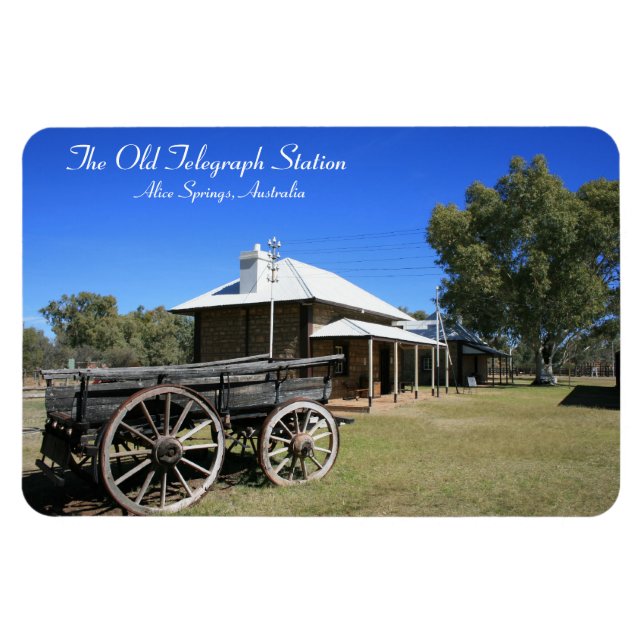 Old Telegraph Station, Alice Springs - Magnet (Horizontal)