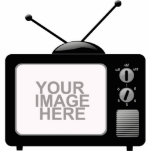 Old Television Cutout<br><div class="desc">Old Television Photo Sculpture. Made from quality acrylics and has the depth of a piece of cardboard box.
If you cannot get this template to work, send me a photo and I can customize it for you!</div>