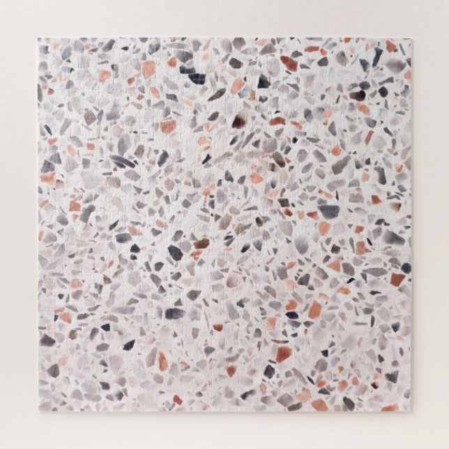 Old terrazzo texture, hamper pattern. jigsaw puzzle (Vertical)