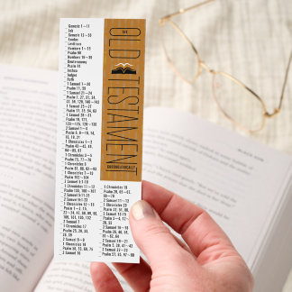 Old Testament Chronological Reading Plan Bookmarks