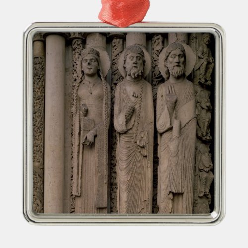 Old Testament figures from the north embrasures o Metal Ornament