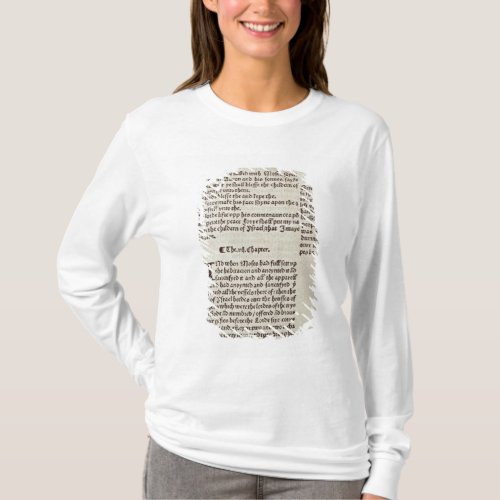 Old Testament text page T_Shirt