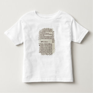 Old Testament text page Toddler T-shirt