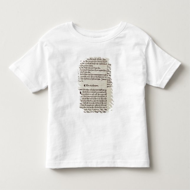 Old Testament text page Toddler T-shirt (Front)