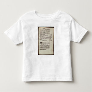Old Testament text page Toddler T-shirt
