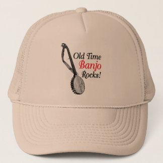 Old Time Banjo Truckers Hat