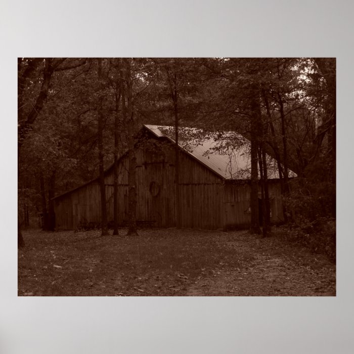 Old Time Barn Print