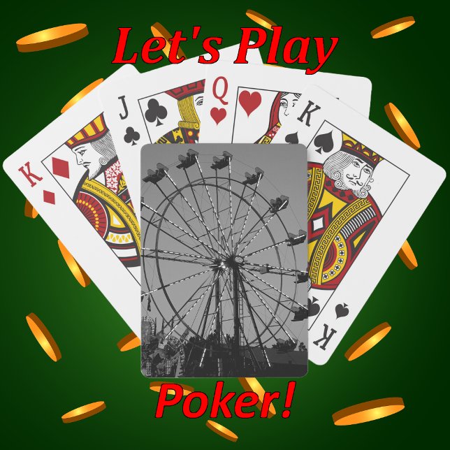 Old Time Ferris Wheel Fun at The County Fair Poker Cards (Creator Uploaded)
