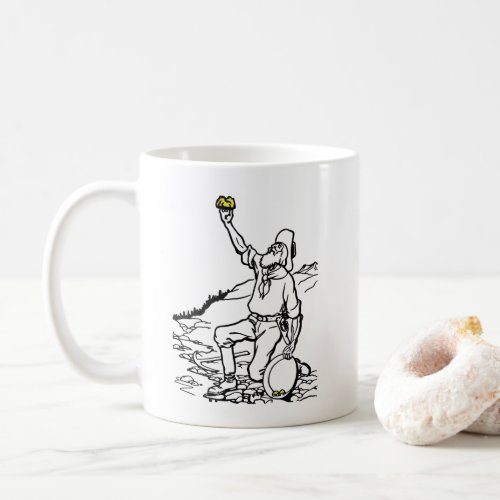 Old Time Gold Miner Prospector Coffee Mug