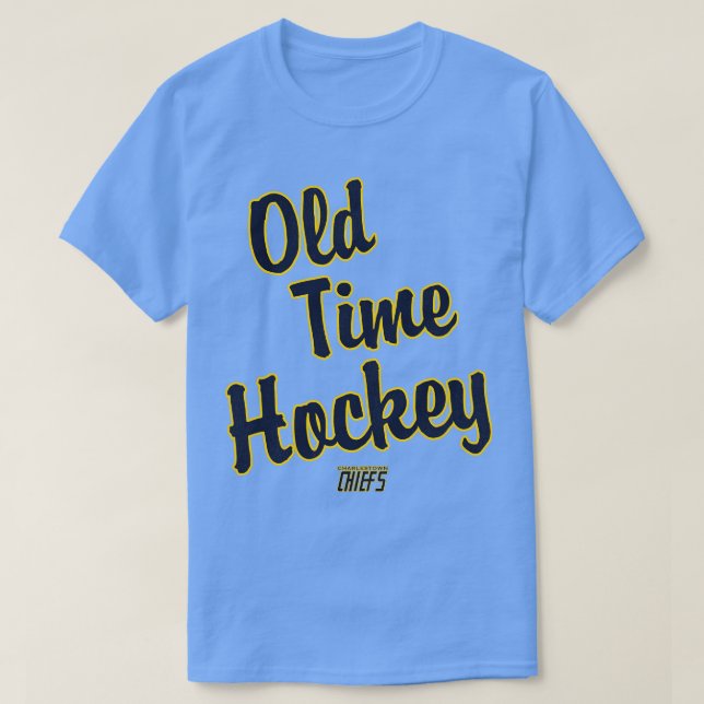 Old Time Hockey Steve Hanson Quote 1 T-Shirt (Design Front)