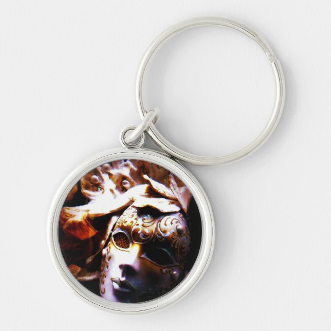 Old Time Masquerade Keychain (Front)