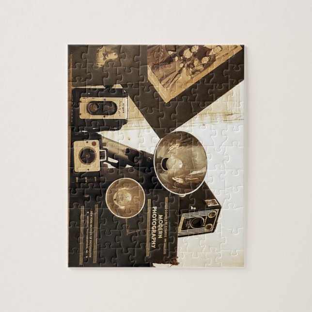 Old Time Photography Jigsaw Puzzle (Vertical)