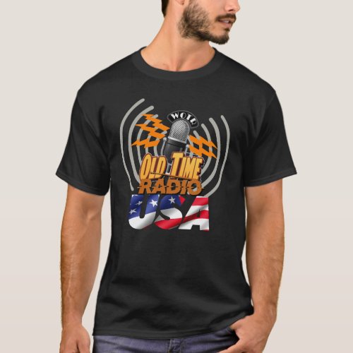 Old Time Radio USA T_Shirt
