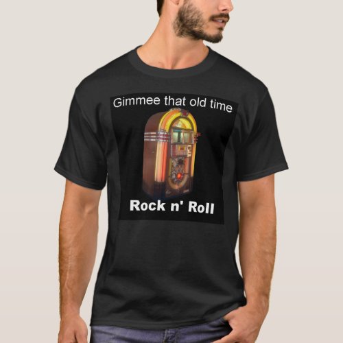 old time rock n roll t shirt