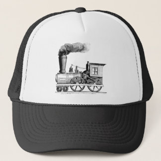 Old Time Steam Locomotive Trucker Hat