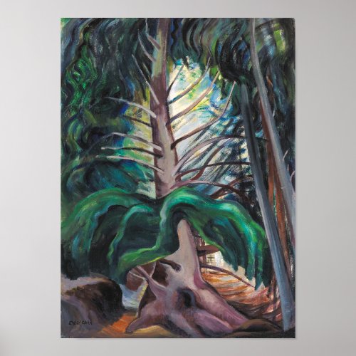 Old Timer  Emily Carr  Poster