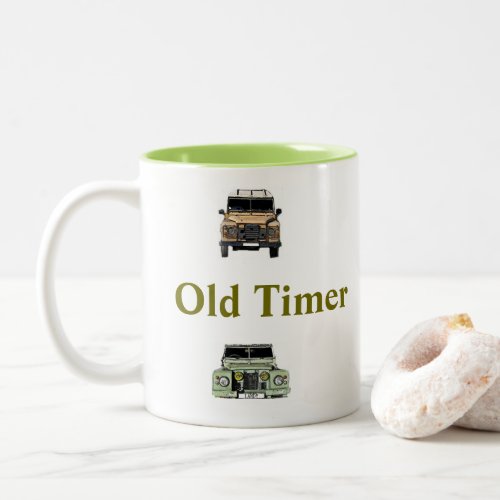 Old Timer Land Rover Mug