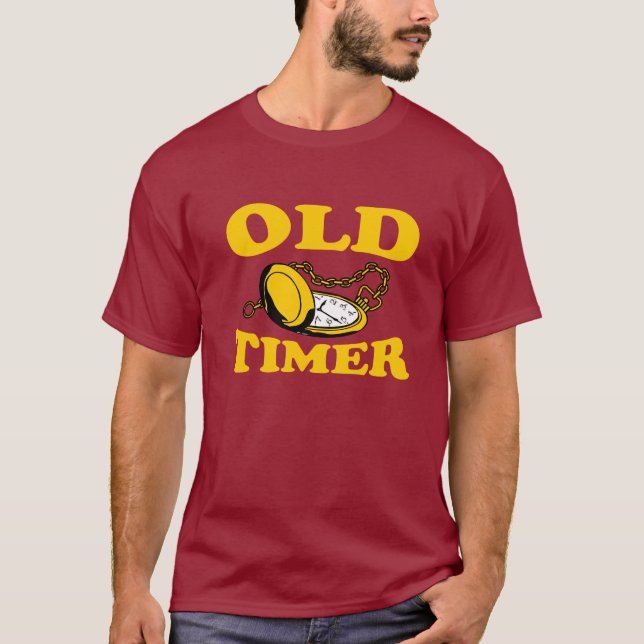 Old Timer T-shirt - Dark (Front)