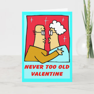 Old Timers Valentine Holiday Card
