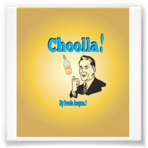 Old-Timey Choolla Alcohol Anagram Humor