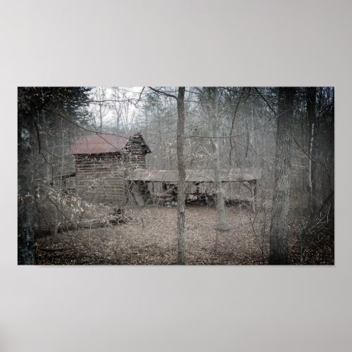 Old Tobacco Barn Poster