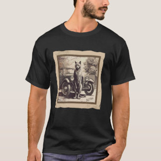 Old Tom Cat Vintage Vehicle Automobile Car T-Shirt