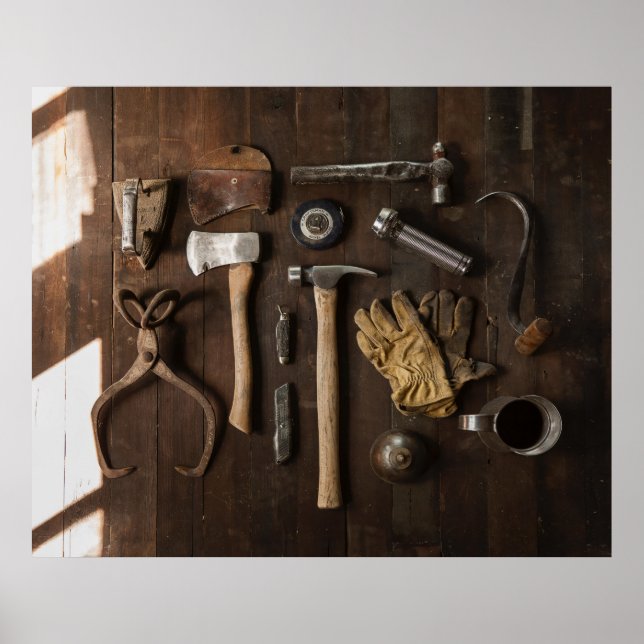 OLD TOOLS POSTER (Front)