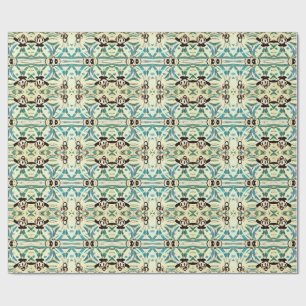 Old Toons Art Deco Giftwrap. 1930s Style Wrapping Paper