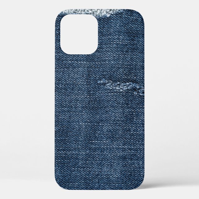 Old torn denim: jeans texture. Case-Mate iPhone case (Back)