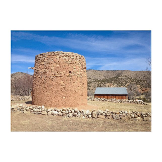 Old Torreon Acrylic Print (Front)