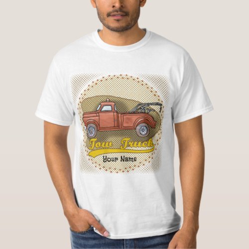 Old Tow Truck Ornament T_Shirt