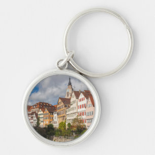 Old Town Buildings Germany Keychain