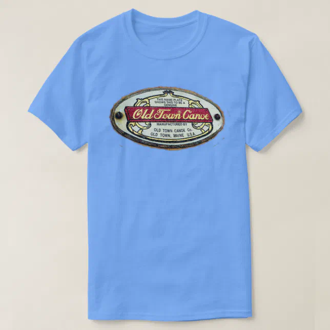 T-shirt Homme Humour « Vieil Homme Avec Canoë » - Coton Gildan 5000, Coupe Loose, Manches Courtes