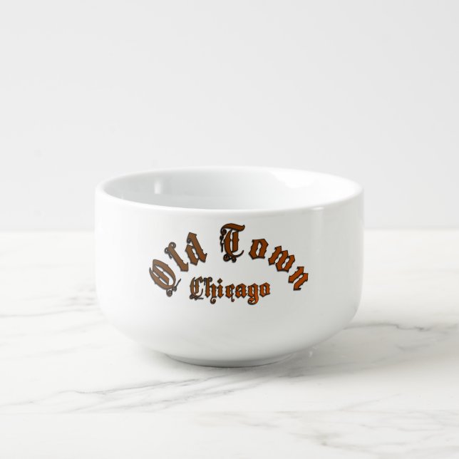 Old Town Chicago Large Soup n Chili Mug (Front)