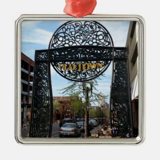 Old Town Chicago Metal Ornament