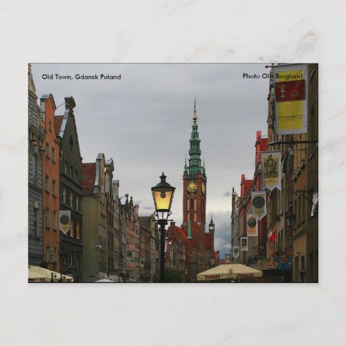 Old Town Gdansk Poland Photo O Postcard