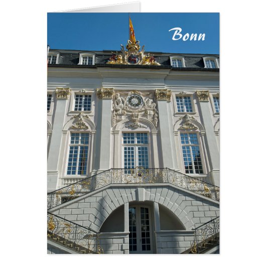 Old Town Hall in Bonn Cards (Front)