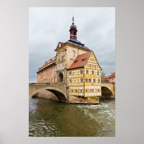 Old Town Halll in Bamberg in Germany Poster