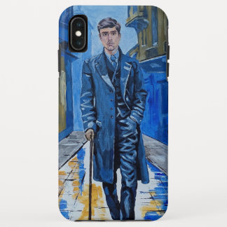 Old town, man, street, cane iPhone XS max case