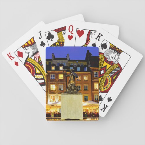 Old Town Market Place Poker Cards