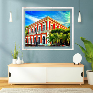 Old Town Mexico Pictures Ancient Buildings Poster