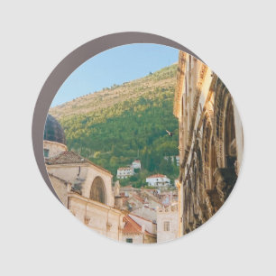 Old town of Dubrovnik  Car Magnet