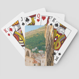 Old town of Dubrovnik Poker Cards
